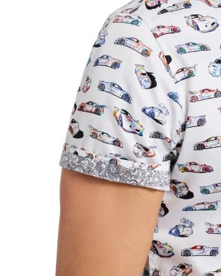 Neon Wheels Button Down Shirt