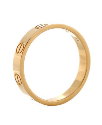 Love Wedding Band Ring 18K Gold