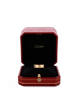 Love 6 Stone Band Ring 18K Rose Gold with Sapphires, Garnets and Amethyst