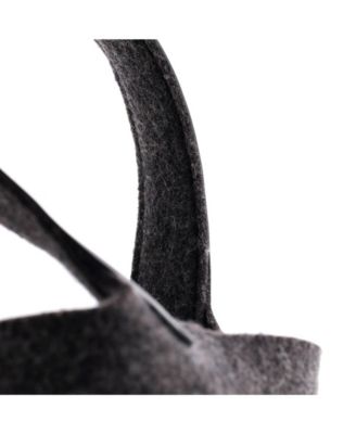 PM Picotin Lock Bag Felt with Leather