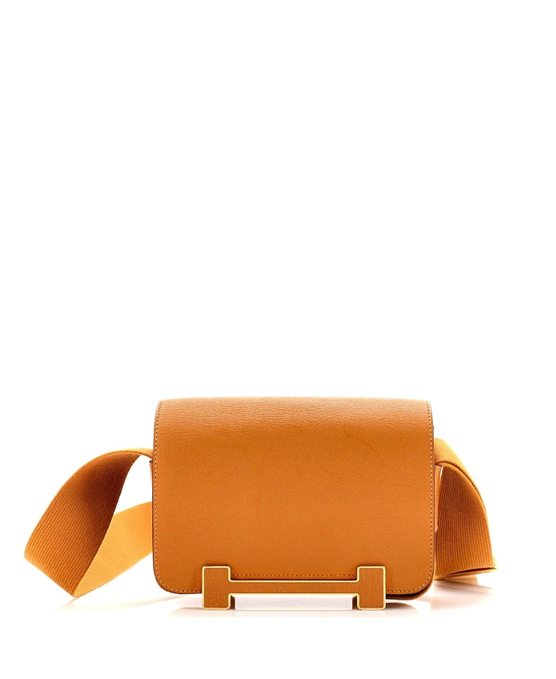 Pre-owned Pre-owned Hermes Hermes Geta Bag Chevre Mysore In Brown