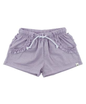 oh baby! - Girls' Sparkle Ruffle Pocket Lottie Short - Little Kid
