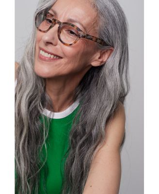 #C Square Reading Glasses, 45mm