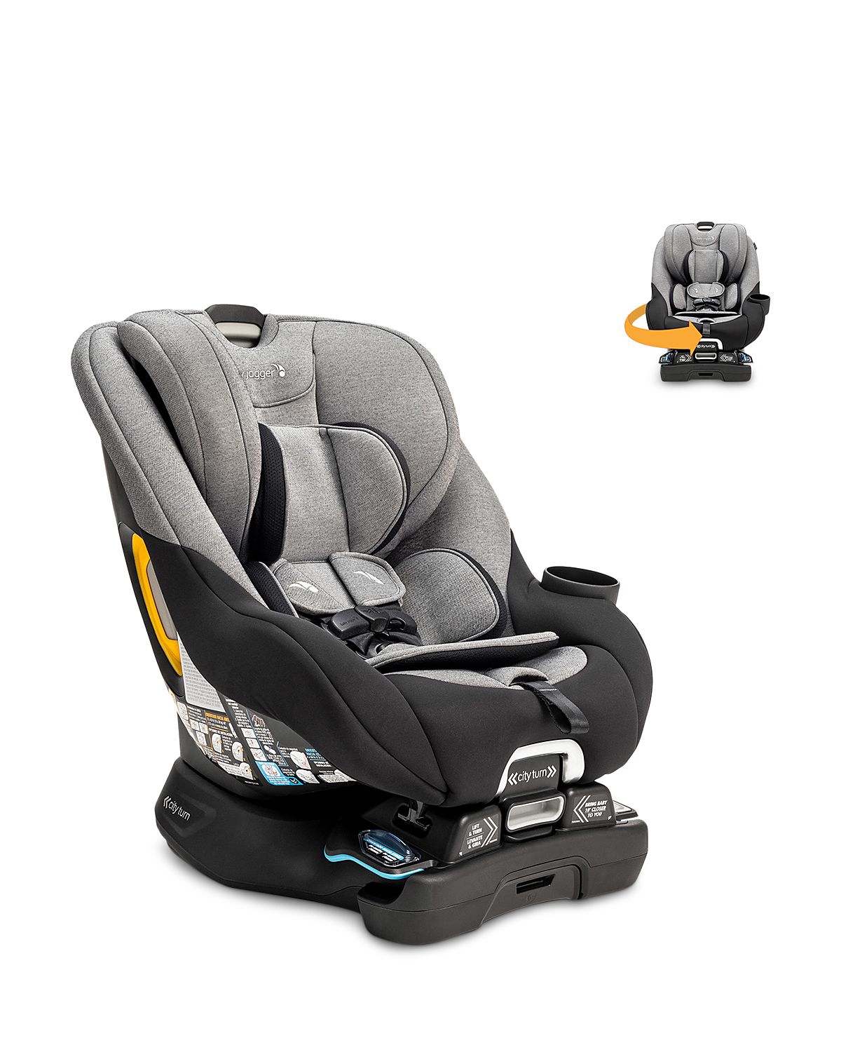 Baby Jogger City Turn Rotating Convertible Car Seat