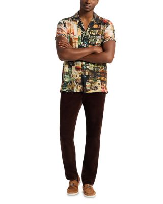 Harry&#39;s Place Button Down Camp Shirt