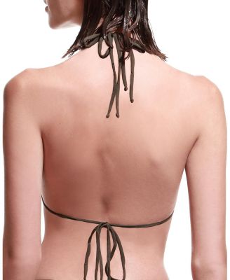 V Bikini Top and Bottom Set