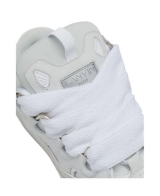  Unisex Curb Leather Sneakers