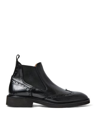 Men&#39;s Vespa Leather Wingtip Boot