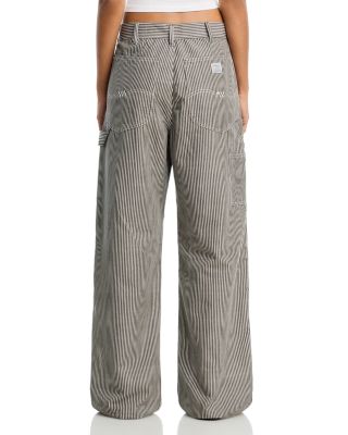 Teri High Rise Wide Leg Jeans in Railroad Gray