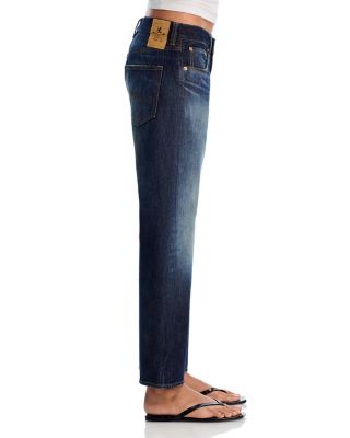 Lindsay High Rise Ankle Slim Leg Jeans in Dewitt Blue