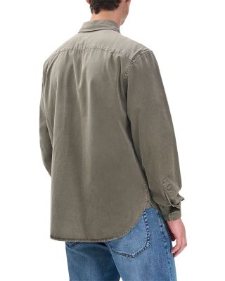 Finch Overdyed Relaxed Fit Button Down Shirt