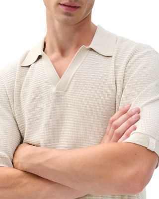 Harvey Chevron Short Sleeve Sweater