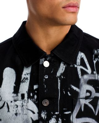 Denim Graffiti Jacket
