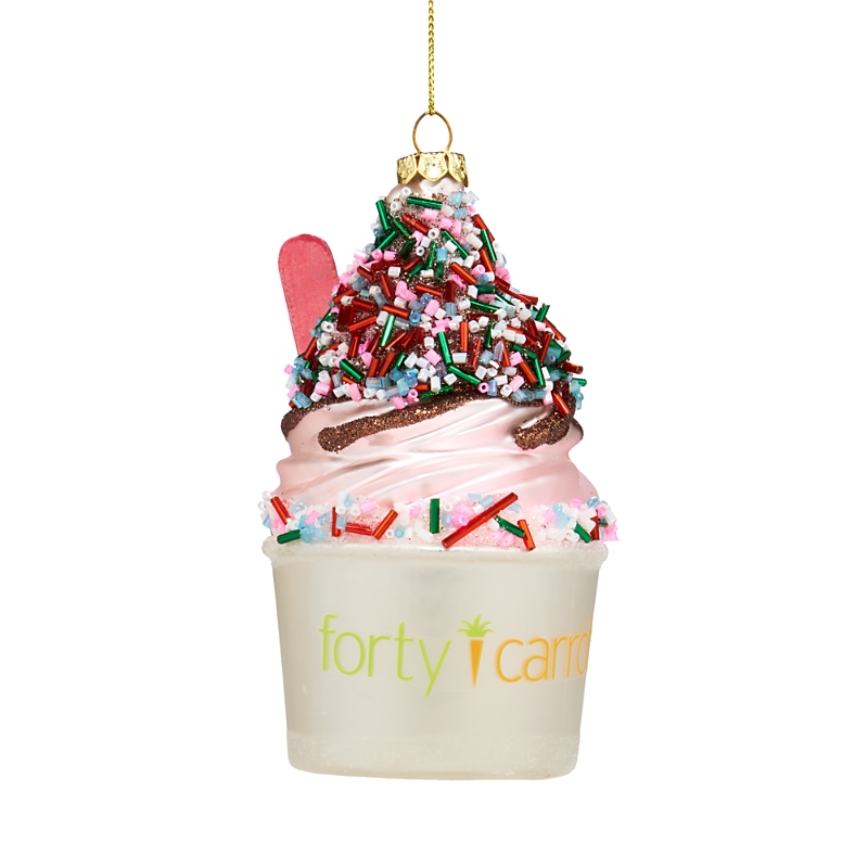Bloomingdale's Frozen Yogurt Cup Ornament - Exclusive In Multi