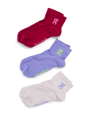 Logo Mid Socks, Pack of 3