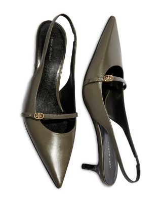 Women's Double T Buckle Mary Jane Pumps