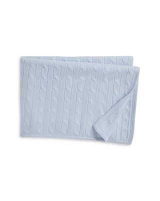 Boys' Cable Knit Cashmere Blanket - Baby