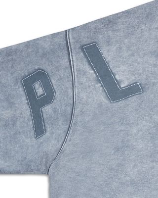 Snow Wash Open Bottom Sweatshirt