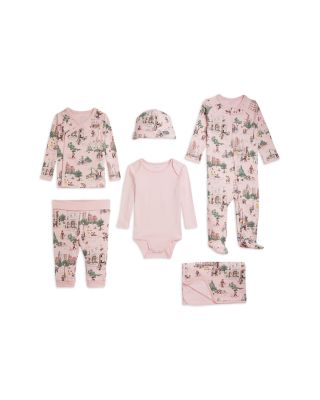 Girls' Polo Bear Cotton 6 Piece Gift Set - Baby