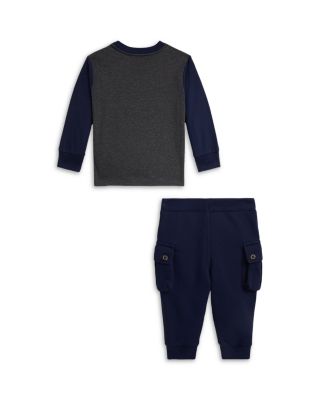 Boys&#39; Logo Jersey Tee &amp; Fleece Jogger Pant Set - Baby