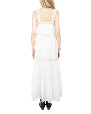 Long Lingerie Inspired Dress