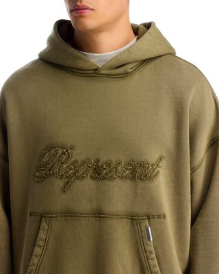 Boxy Reverse Applique Hoodie