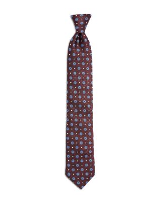 Silk Classic Medallion Tie 