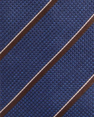 Silk Classic Textured Stripe Tie