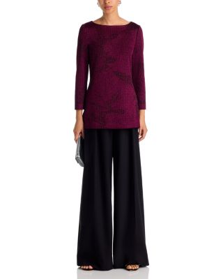 Metallic Patterned Tunic