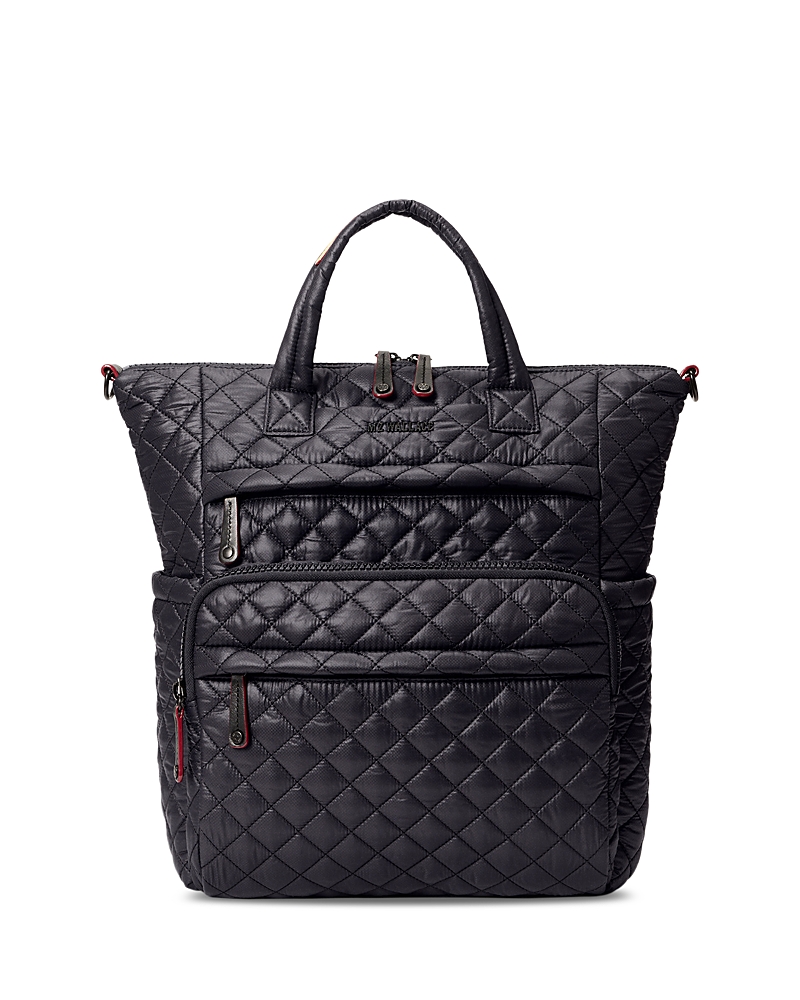 Mz Wallace Ballet Medium Utility Backpack In Black