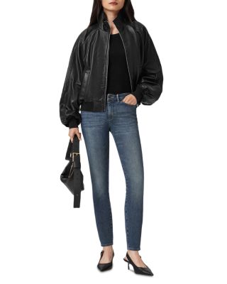 Miller Size Me Mid Rise Skinny Jeans in Washed Indigo