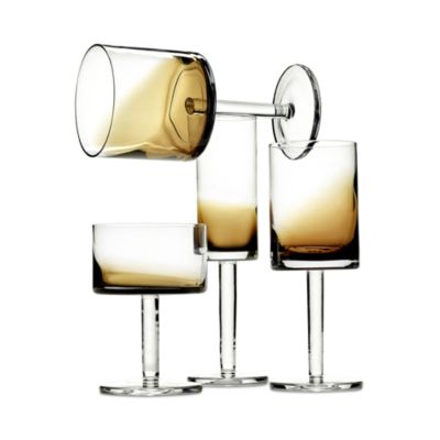 Champagne Coupe Amber Zuma, Set of 4