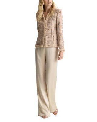  Metallic Tweed Jacket 