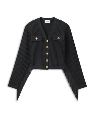 Fringe Trim Jacket 