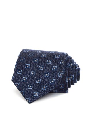 Silk Classic Box Flower Tie