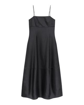 Silk Parachute Skirt Dress