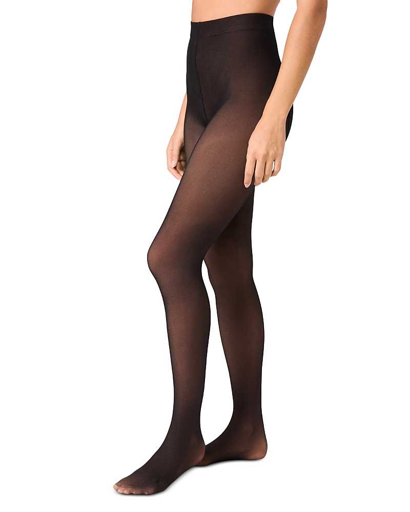 Stems Skin Illusion Sheer Effect Tights In Black