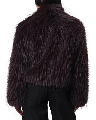 Ginette Faux Fur Cropped Jacket