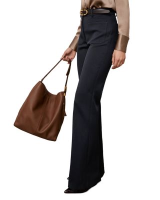 Petite Priya Flare Leg Trousers