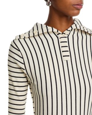 Frances Striped Rib Dress