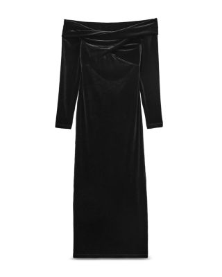 Delta Velvet Midi Dress