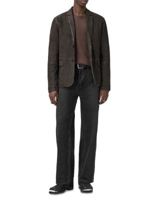 Monet Waxed Suede Regular Fit Blazer