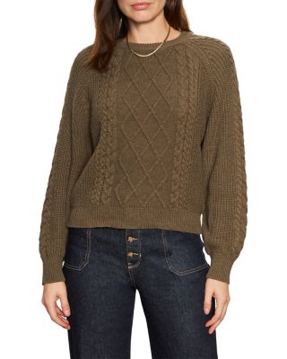 Nomad Cable Popover Sweater