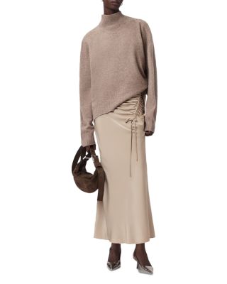 Alexia Ruched Maxi Skirt