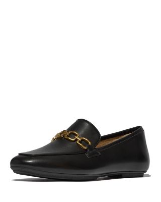 Women&#39;s Delicato Chain Loafer Flats
