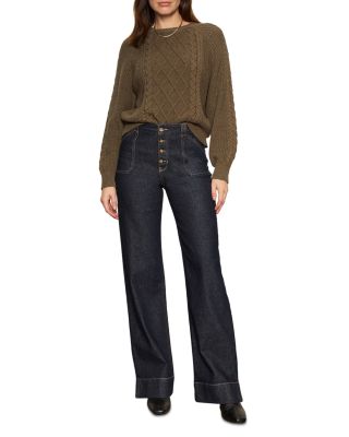 Nomad Cable Popover Sweater