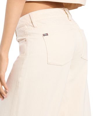  Amazing Low Rise Cropped Wide Leg Jeans in Natural