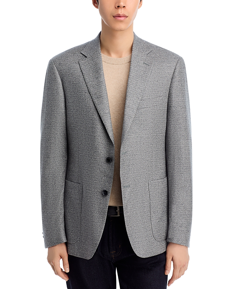 The Men's Store at Bloomingdale's Loro Piana Fabric Melange Solid Unstructured Regular Fit Sport Coat - Exclusive The Men's Store at Bloomingdale's Loro Piana Fabric Melange Solid Unstructured Regular Fit Sport Coat - Exclusive