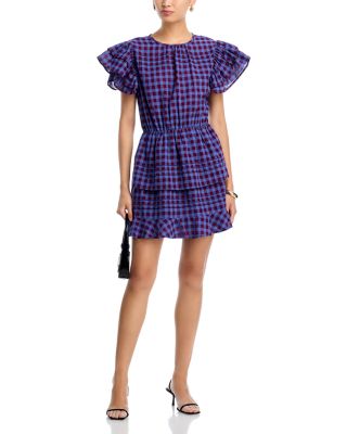Plaid Mini Dress - Exclusive