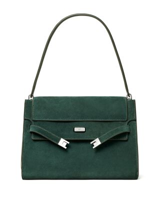 Lee Radziwill Suede Large Shoulder Bag